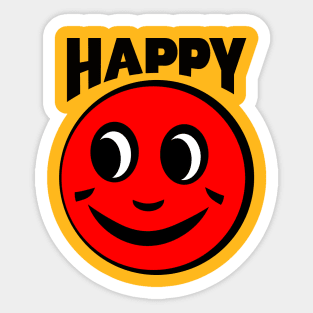 Happy Smile Face Sticker